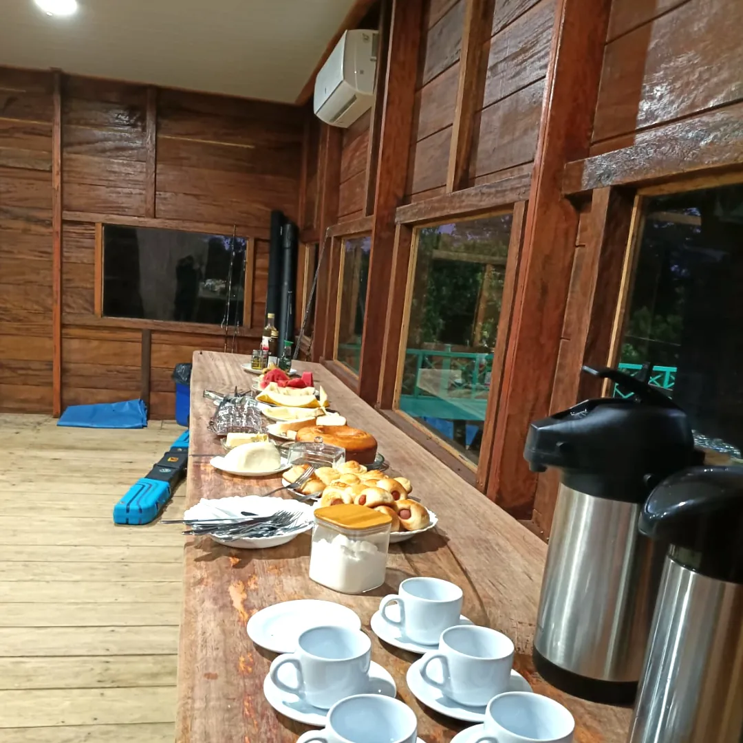 restaurante no amazonas, pescaria no teles pires, pousada com chalés, chalés no amazonas